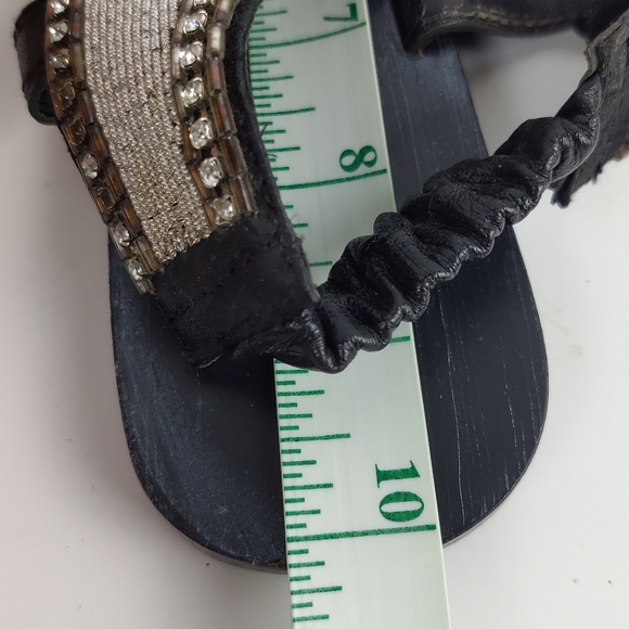 Not Rated Beaded Sandals Size 10 | Spring Summer Casual Boho Bohemian Going Out - Picture 7 of 7